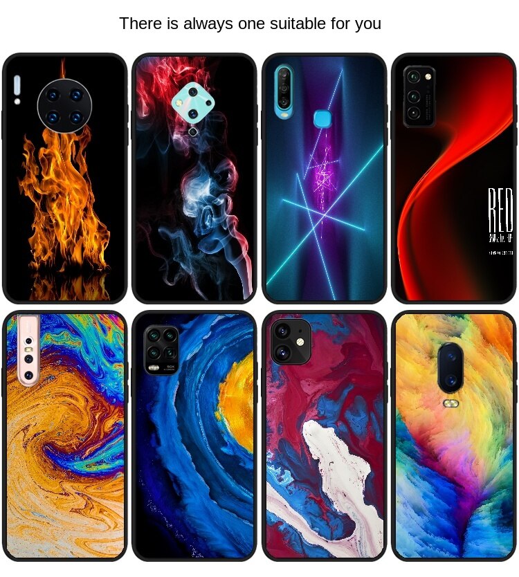 ANDROID Ốp Điện Thoại Mặt Kính Mềm Hình Anime Hl9k Cho Huawei P10 P10plus P20 P30 P40 Pro P40pro Plus