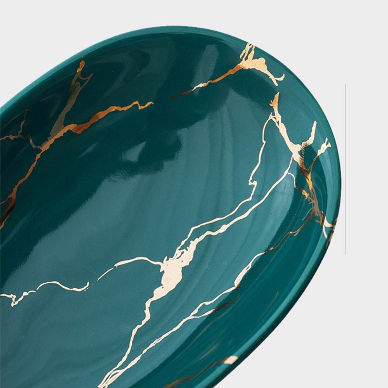 Giá Đỡ Xà Phòng Bằng Sứ Có Rãnh Thoát Nước Tiện Dụng Cho Phòng Tắm / Nhà Bếp