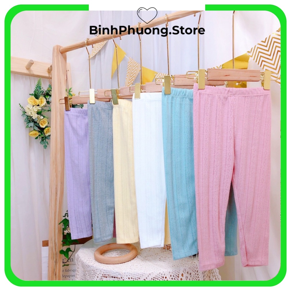 Quần Legging Bé Gái Thông Hơi, Quần Tất Thun Legging Cho Bé Gái Xuất Nhật  1 2 3 4 5 6 Tuổi Binhphuong.store