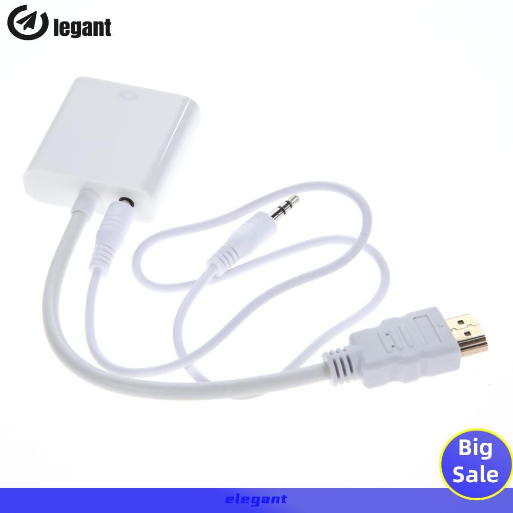 1080P Micro HDMI / Mini HDMI / HDMI to VGA Converter Adapter with Audio