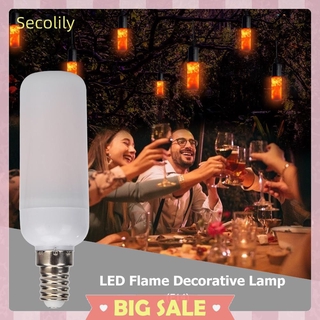 Bóng Đèn Led E27 E14 7w Tạo Hiệu Ứng Ánh Lửa Trang Trí