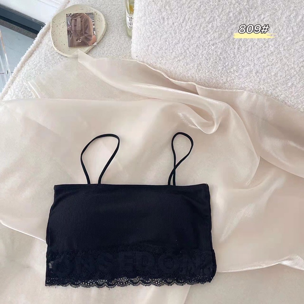 Áo Ngực Bộ đồ lót nữ Áo Lót Ren Không Gọng Không Đường May Thoáng Khí Thoải Mái Cho Nữ Lưng