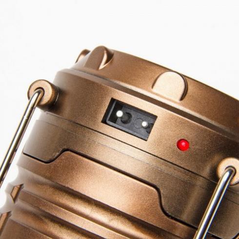 Đèn bão LED Năng Lượng Mặt Trời Đa Năng 3 Trong 1 tích hợp quạt, đèn pin, sạc điện thoại tiện lợi - FERADO