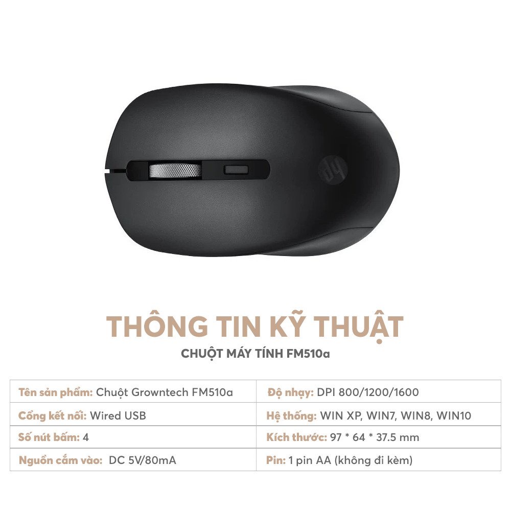 Chuột không dây wireless cơ gaming cho laptop máy tính click chuột không ồn có led FM510A