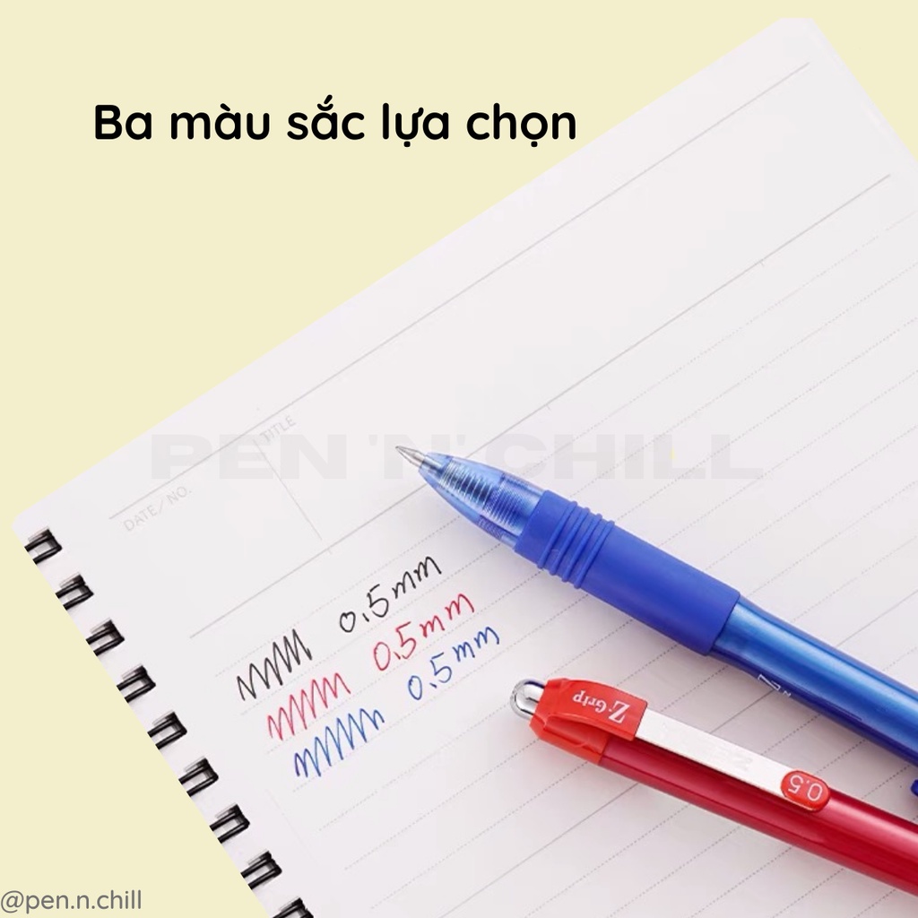 Bút Gel Zebra Z-Grip - Cỡ ngòi 0.5mm