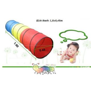 Ống chui vận động cho bé