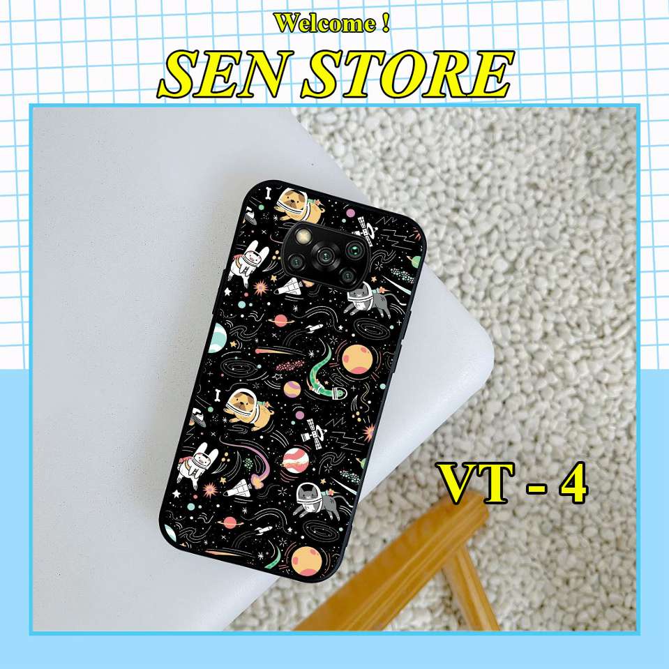 Ốp điện thoại Xiaomi Poco X3/ Poco M3 - Redmi Note 9/ Note 9s/ Note 9 pro in hình vũ trụ cực đẹp