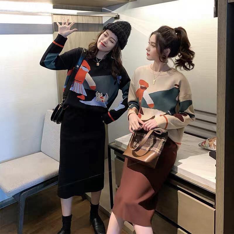 {FREE SHIP} ĐẦM LEN 3 MÀU BIGSIZE 50-85kg (Tuỳ số đo) (Có video) | BigBuy360 - bigbuy360.vn