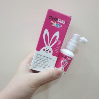 Xịt tan ráy Clean ears kids