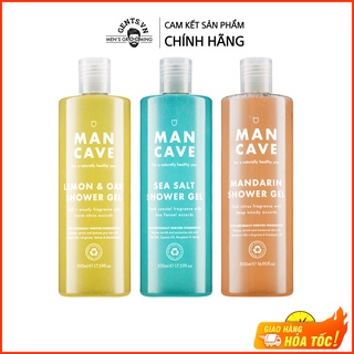 Sữa tắm nước hoa nam ManCave Shower Gel làm sạch sâu với hương thơm thiên nhiên nam tính mạnh mẽ