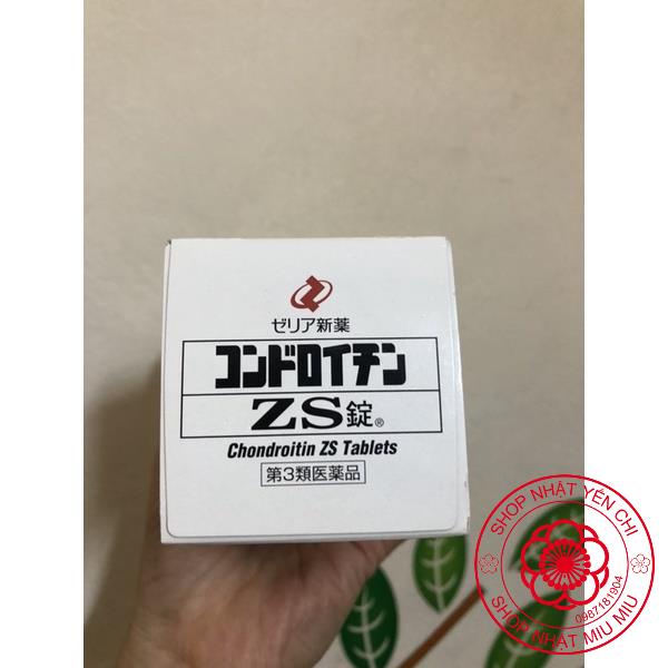 Viên uống hỗ trợ xương khớp nhện Zs Chondroitin Nhật Bản 180 Viên