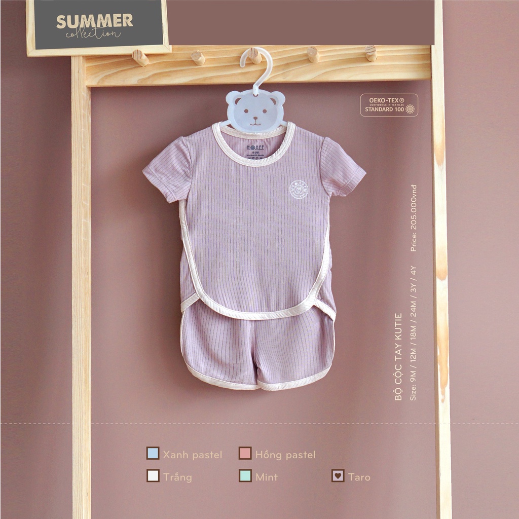 HRNEE Bộ cộc tay Kutie