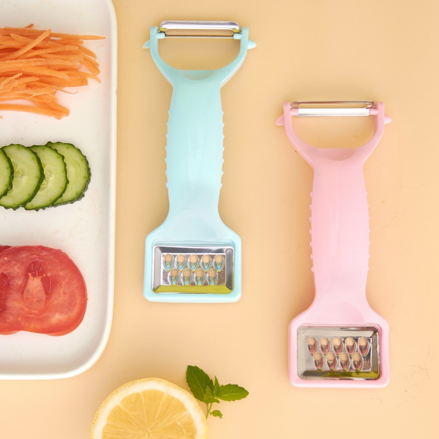 Nạo gọt củ quả thông minh 2in1- nạo dài 2 đầu lúa mạch 88235
