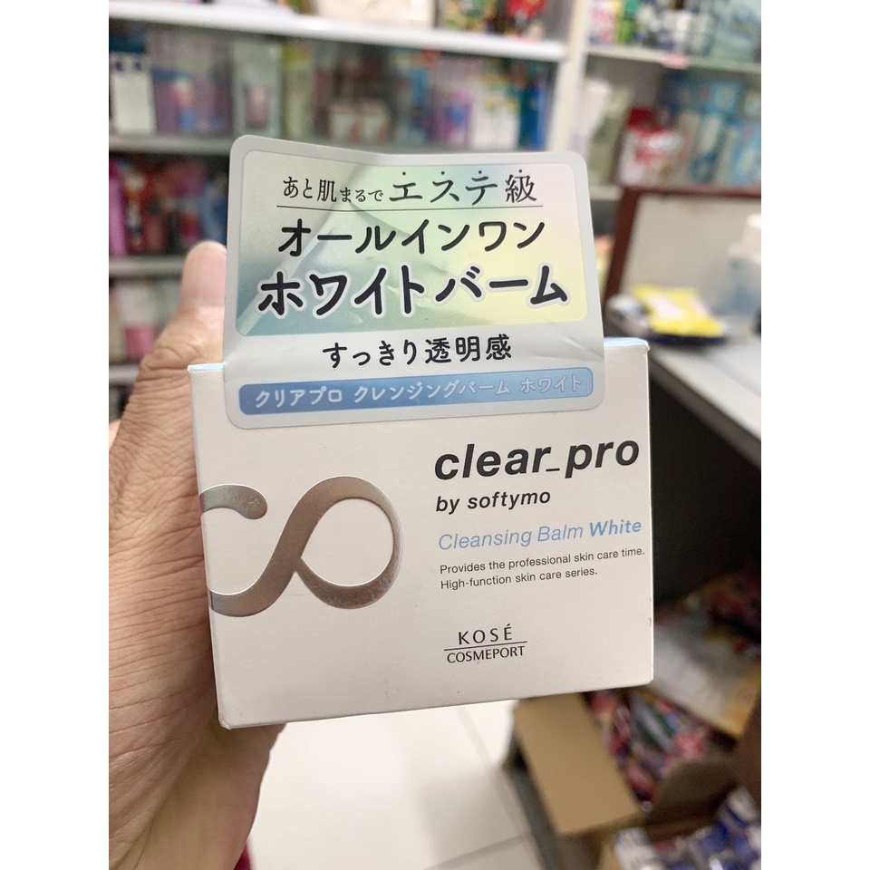 Sáp tẩy trang Softymo Clear Pro Cleansing Balm White 90g