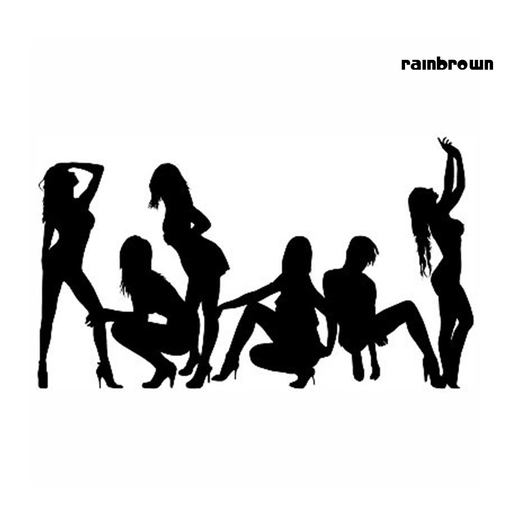 Hình dán xe hơi hình cô gái gợi cảm vui nhộn