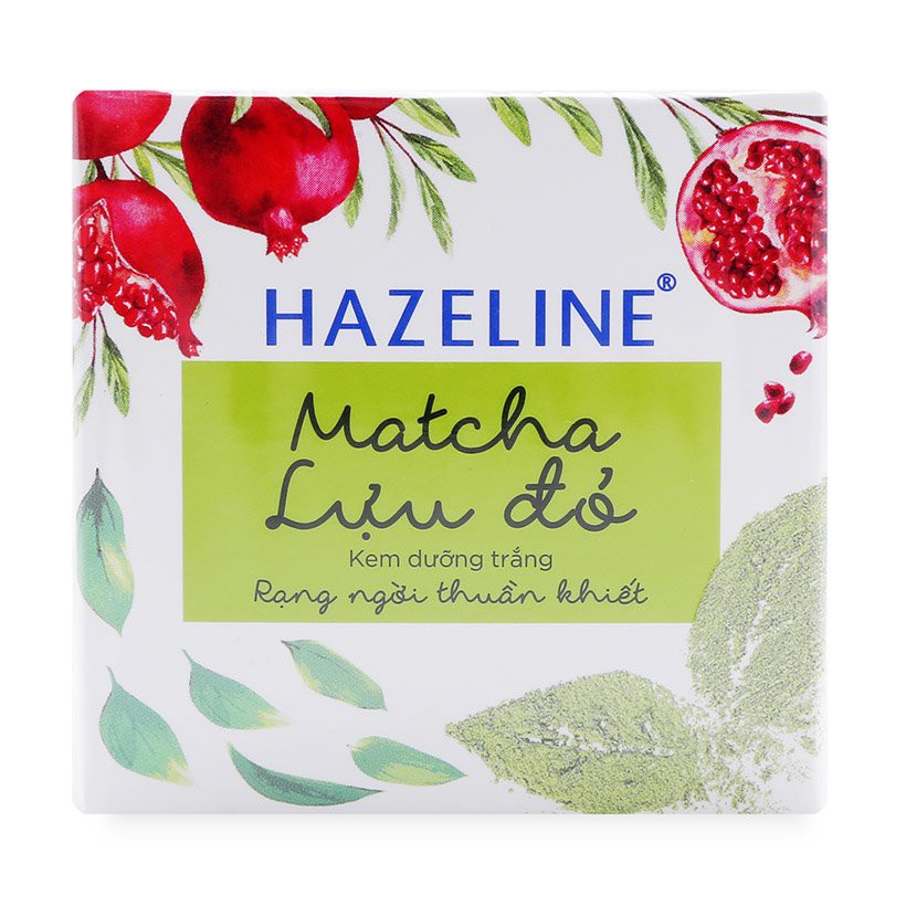 HAZELINE Kem dưỡng trắng matcha lựu đỏ 45g