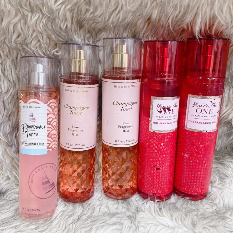 xịt toàn thân you are the one bath body works hàng bị trầy nhẹ