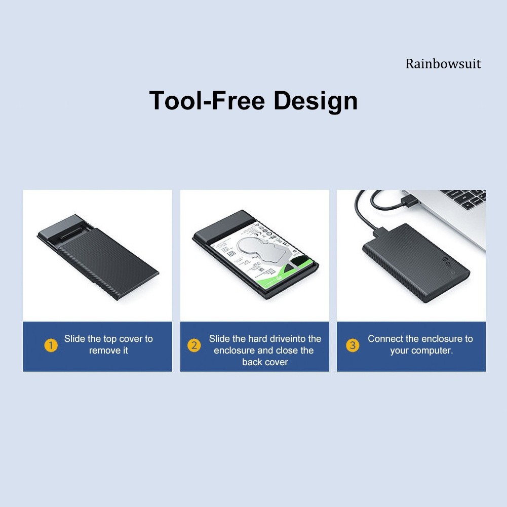 SATA Hộp Đựng Ổ Cứng Ngoài Orico 2.5 Inch Usb 3.0 | BigBuy360 - bigbuy360.vn