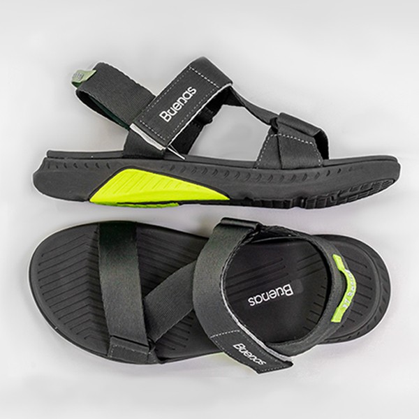 GIÀY SANDAL ĐI HỌC - BUENAS CHÍNH HÃNG F7 NÂU XANH SIZE 39, 40, 41, 42, 43 [GIÀY SANDAL NAM NỮ]