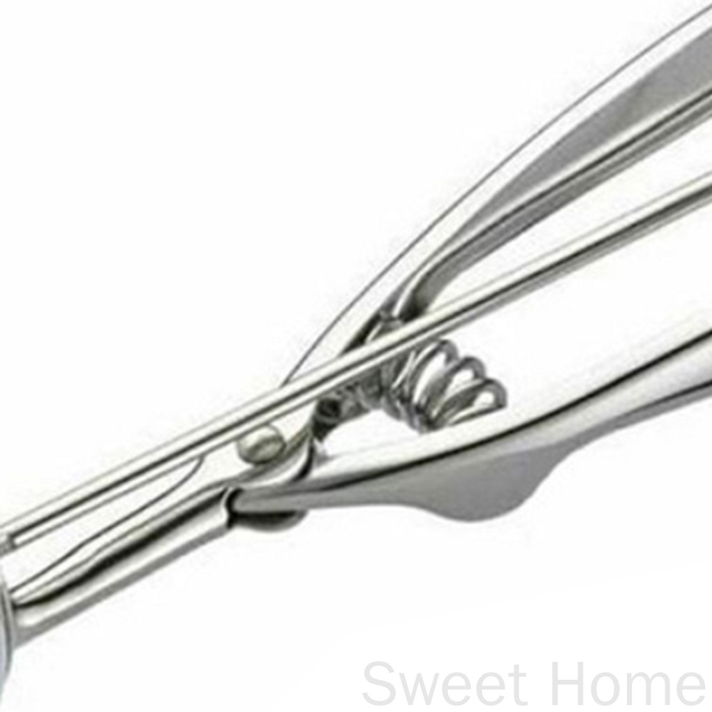 Muỗng Múc Kem Hình Tròn Bằng Thép Không Gỉ