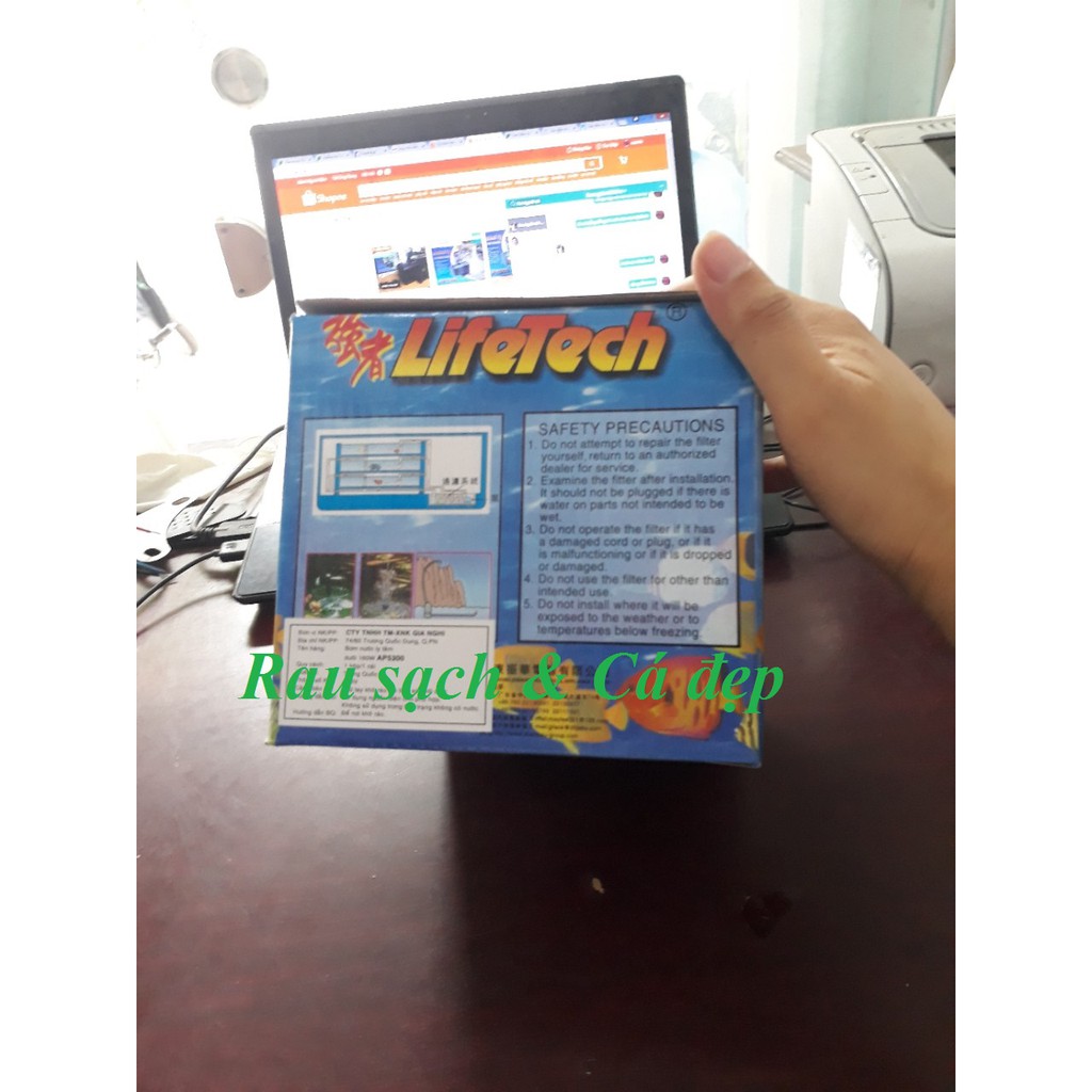 Máy bơm nước Lifetech AP5300 hàng nhập khẩu chất lượng