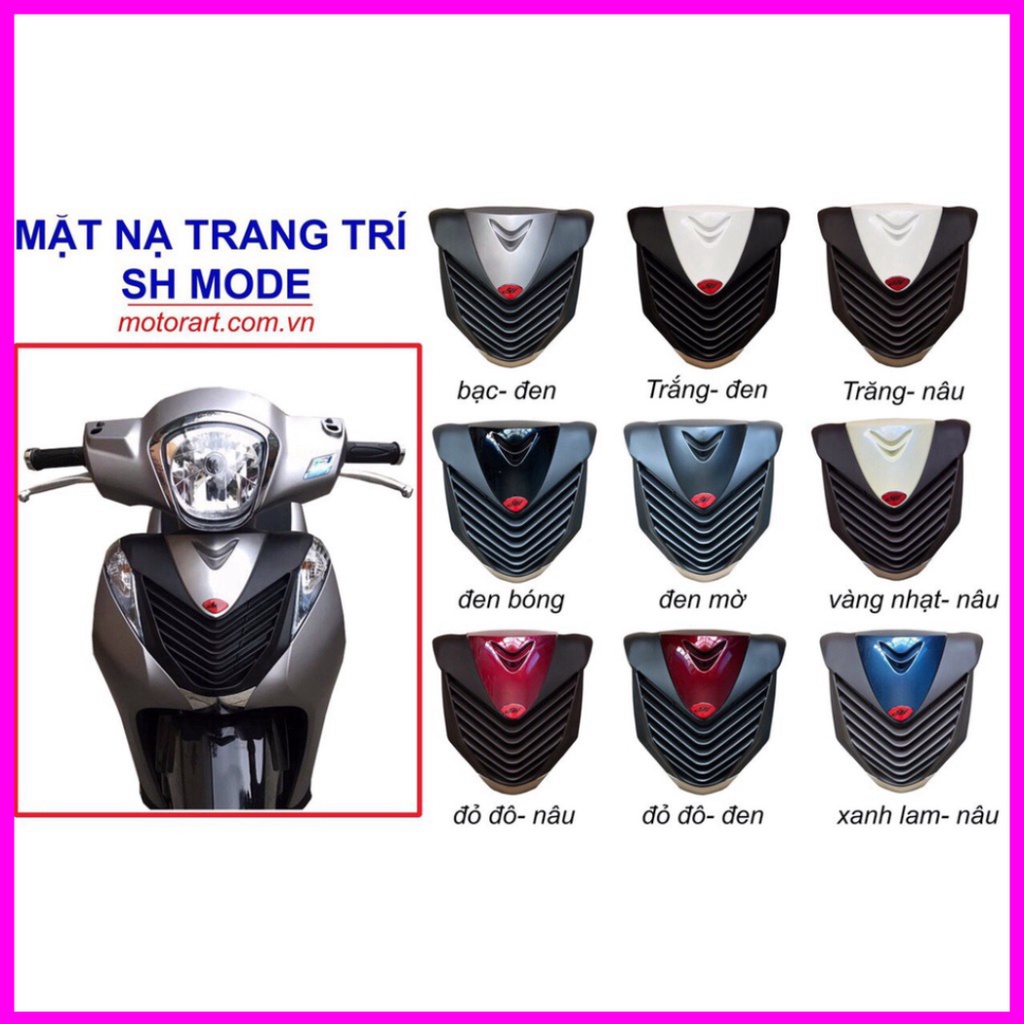 🌴MẶT NẠ SH MODE 2015-2019 –MOTOR ART CHÍNH HÃNG – KHÍT – SƠN ĐẸP🌴