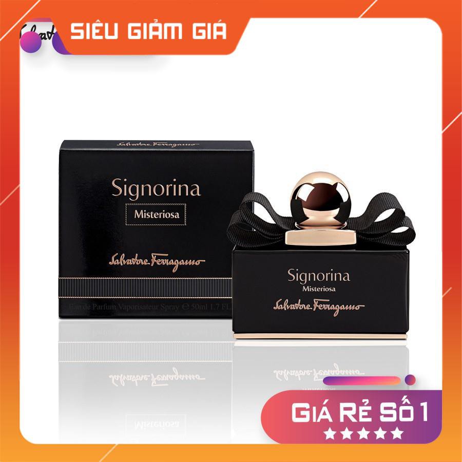 [New 2021] Nước Hoa Salvatore Ferragamo Signorina Misteriosa EDP 50ML Full Seal ⚜️Hàng Authentic⚜️