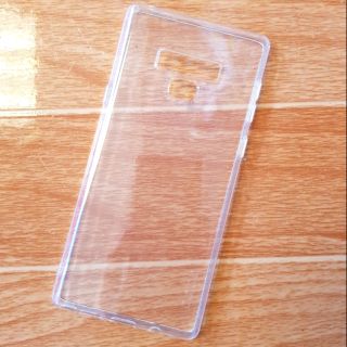Ốp lưng Samsung Note 9 dẻo silicon trong suốt chống vàng ố cao cấp