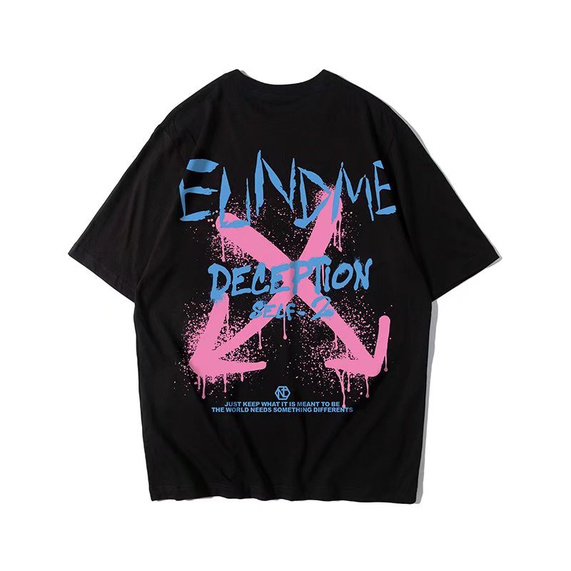 Áo Thun Tay Ngắn Dáng Rộng In Chữ Thời Trang Mùa Hè Phong Cách Hàn Quốc Cho Nam size M-8XL