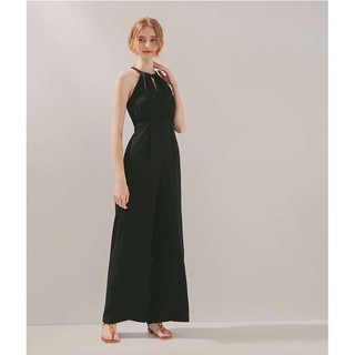 Jumpsuit dài cổ yếm xẻ nhẹ trước sau nữ Air Space 2020111025