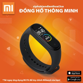 Vòng tay thông minh XiaoMi Miband 4 – Màn hình màu AMOLED, chăm sóc sức khỏe