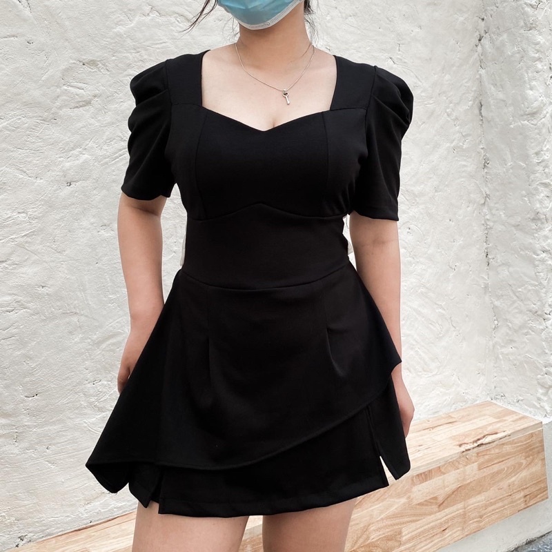 Bigsize 50 -100kg  áo lưng nơ hàng thiết kế cao cấp có mút ngực 2 lớp mặc đi tiệc, đi sự kiện sang chảnh