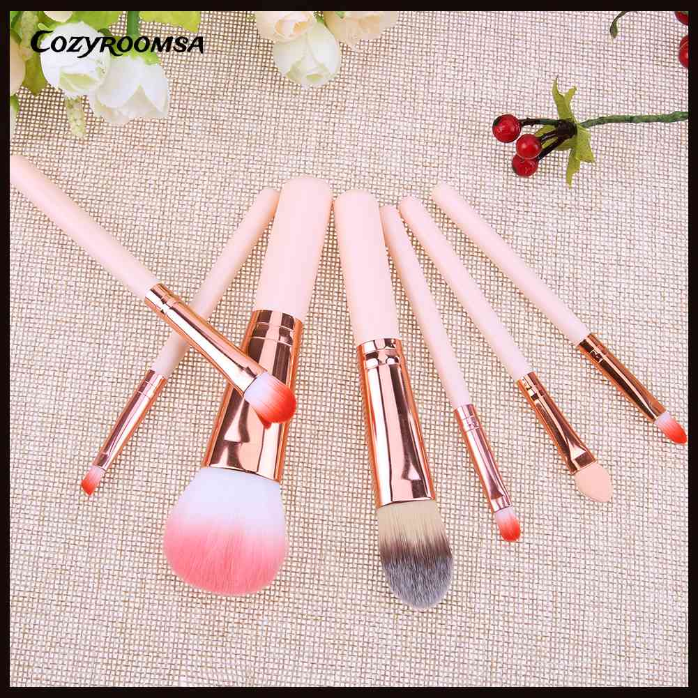 Bộ 7 Cọ Trang Điểm Chuyên Nghiệp