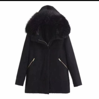 Áo dạ zara auth xs