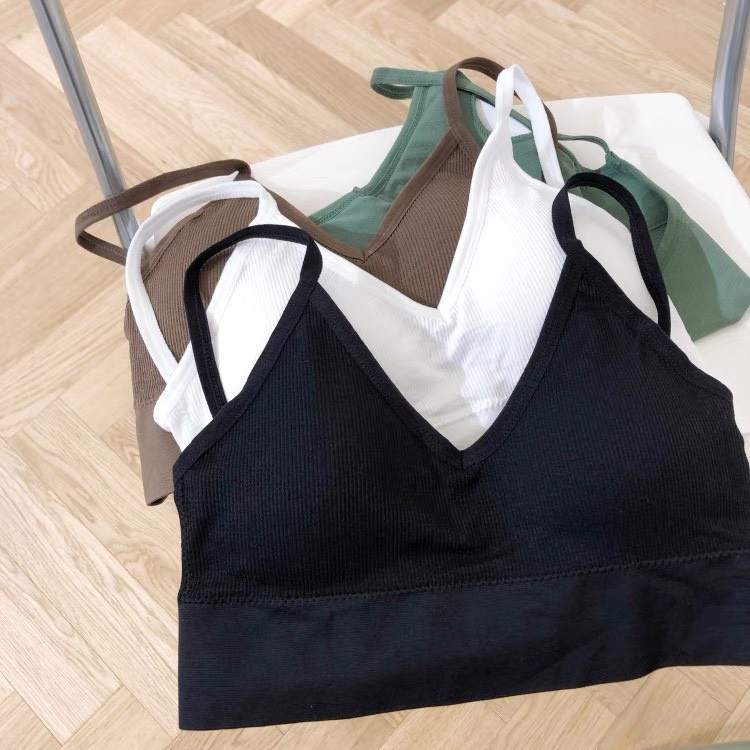 Áo bra len tăm tập gym, yoga, bra thể thao, bra nữ giá rẻ  - BR01