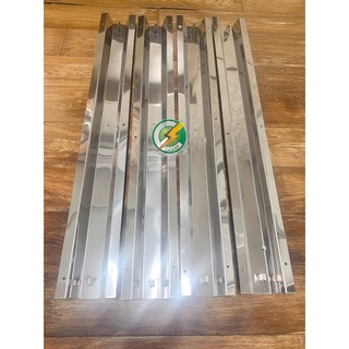 Máng gắn đèn hồng ngoại kích thước 300mm đến 800mm - Máng đơn Inox