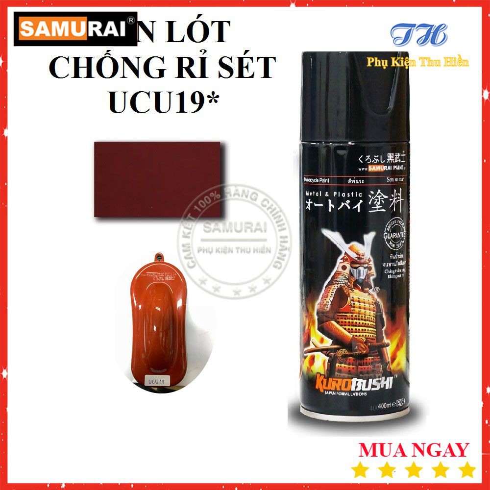 Sơn Lót Chống Rỉ Sét Samurai - UCU19 ( Màu Đỏ)