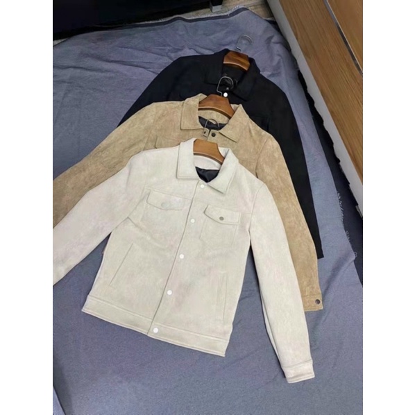 Áo da lộn QC cao cấp