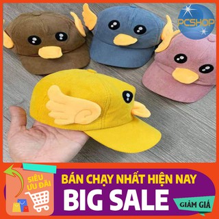 MŨ VỊT CÓ TIẾNG KẾU KHI BÓP CHO BÉ