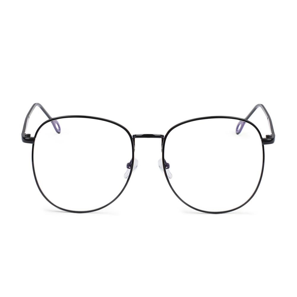 Mắt Kính Gọng Tròn Lớn Bằng Kim Loại Dành Cho Cả Nam Và Nữ