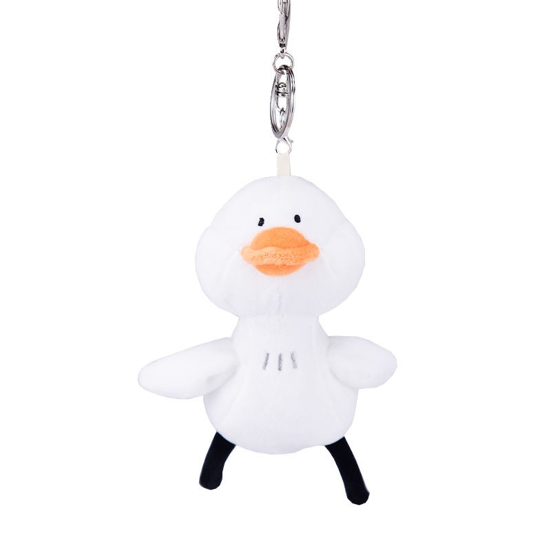Móc Khóa Hình Chú Vịt Nhồi Bông Đáng Yêu