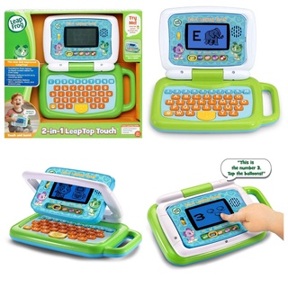 Laptop LeapFrog cảm ứng 2 in 1 thông minh có đèn led (xanh - hồng)