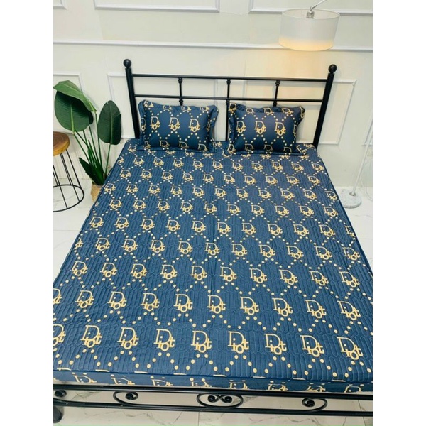 Com bo ga gối 100% cotton nhập khẩu HÀN QUỐC