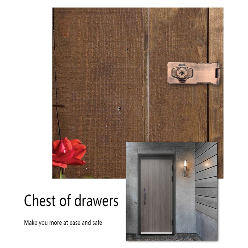 Bộ Khóa Cửa An Toàn Thiết Kế Dạng Núm Vặn Tiện Dụng