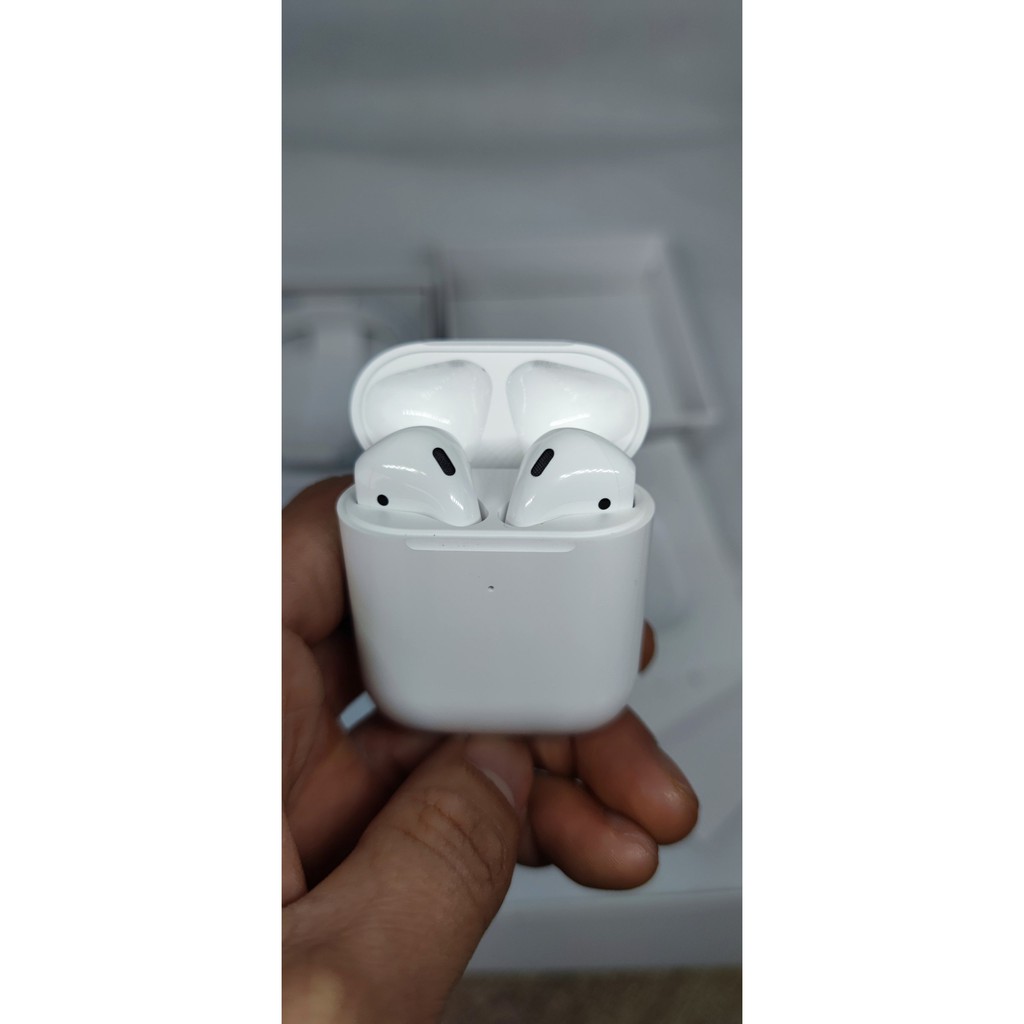 Tai Nghe Bluetooth Airpods 2 Định Vị Đổi Tên - Bỏ Tai Tắt Nhạc - thế hệ thứ 2