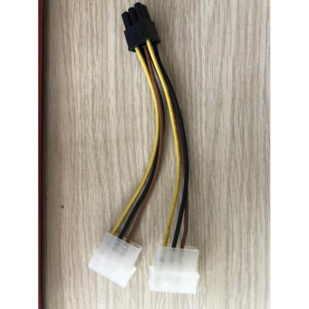 Dây nối ata ra 6 Pin cho vga sử dụng nguồn phụ tháo vga xịn