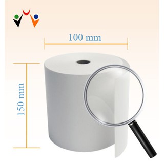 Giấy in nhiệt- in đơn hàng , tem, mã vạch có sẵn keo dán