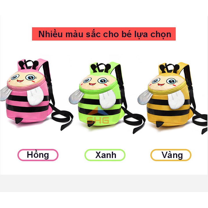 BALO MẪU GIÁO HÌNH ONG ONG 3D DẠNG HỘP CỰC YÊU DÀNH CHO BÉ