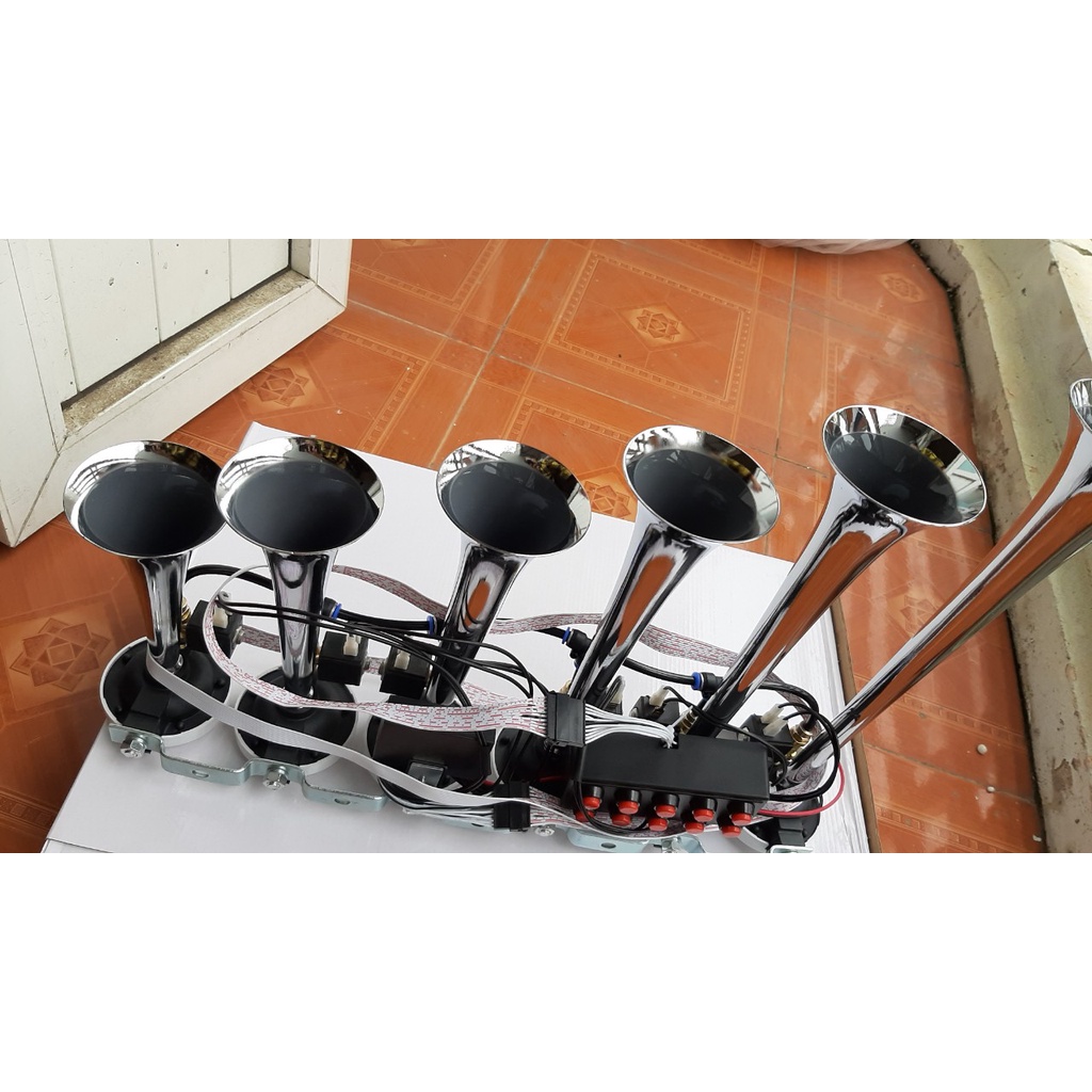 Còi hơi 6 loa chất lượng cao-24v