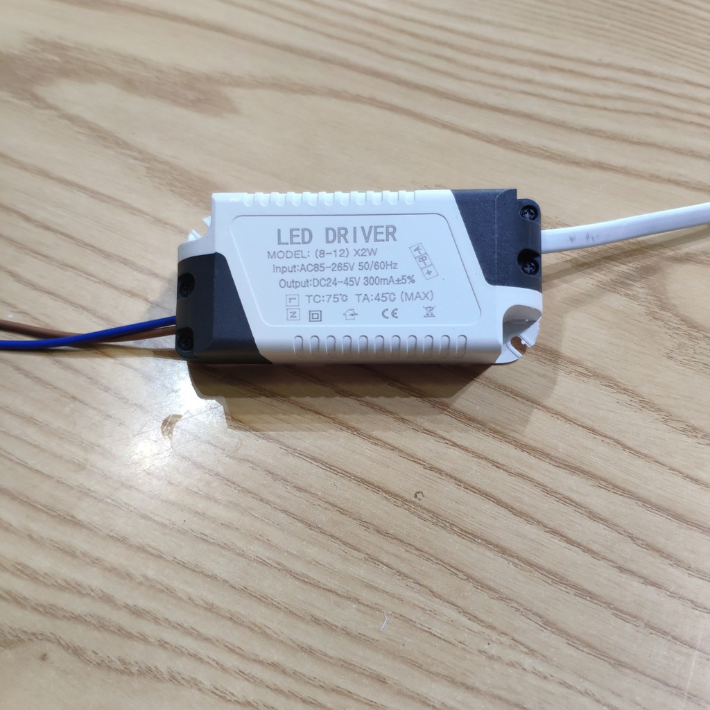 Chấn lưu , tăng phô,nguồn đèn led âm trần 9w-12w loại 3 màu dắc 3 chân  ,1 màu dắc 2 chân